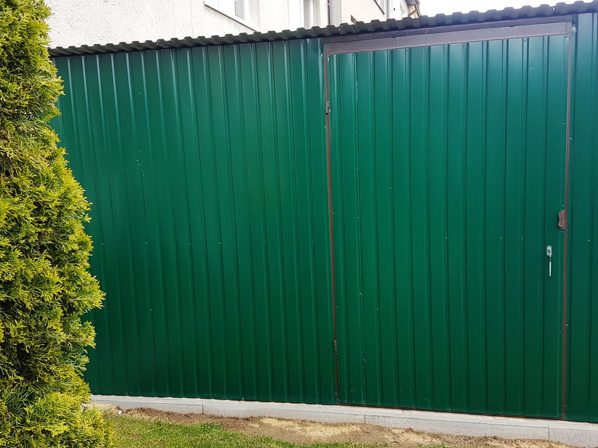 Zahradní domek 5x4 m - tmavo zelená